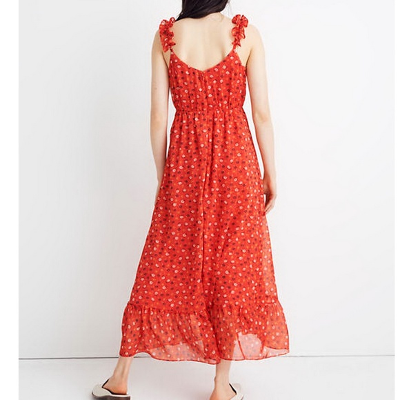 NWT Madewell Long Floral Dress - Party, Event, Wedding - Picture 3 of 8